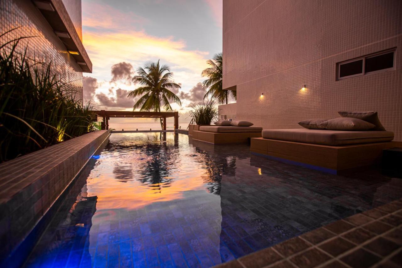 Apartamento Com Jacuzzi Na Beira Mar De Joao Pessoa No Branco Haus Екстериор снимка
