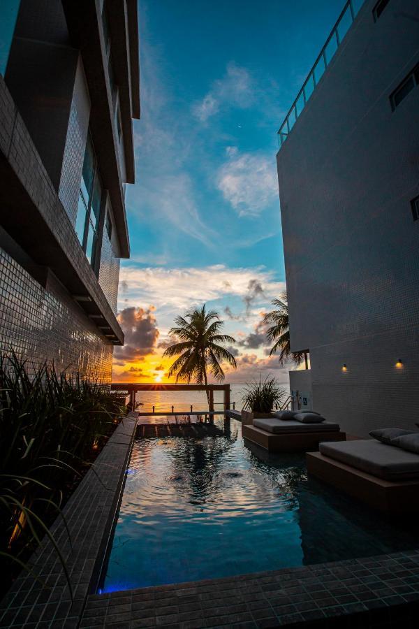 Apartamento Com Jacuzzi Na Beira Mar De Joao Pessoa No Branco Haus Екстериор снимка