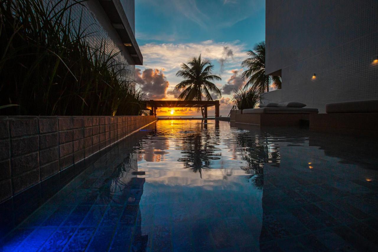 Apartamento Com Jacuzzi Na Beira Mar De Joao Pessoa No Branco Haus Екстериор снимка