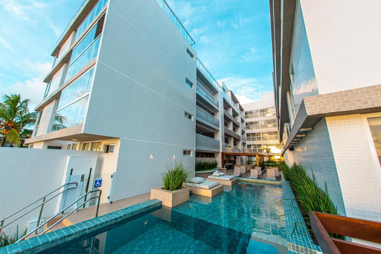 Apartamento Com Jacuzzi Na Beira Mar De Joao Pessoa No Branco Haus Екстериор снимка